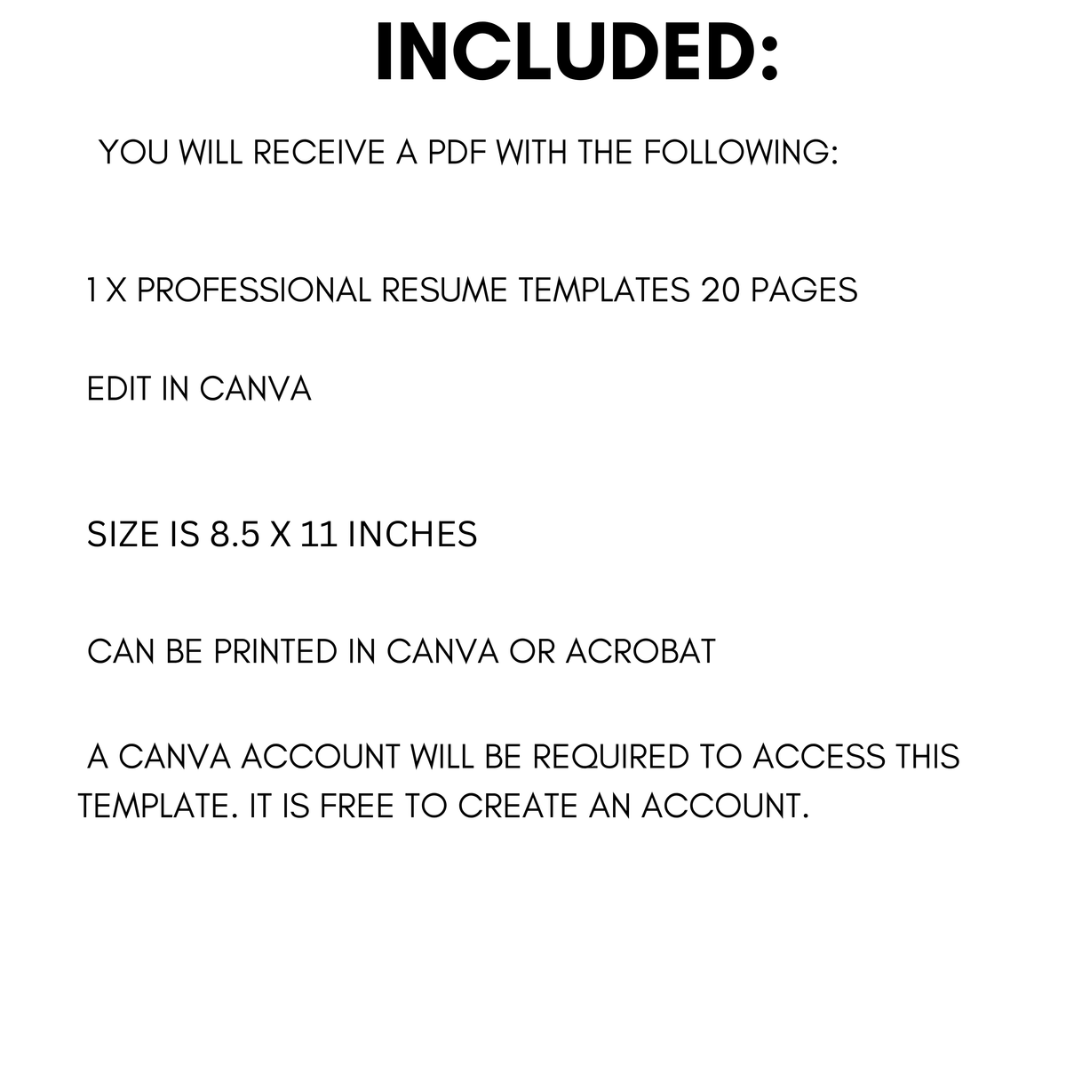 Professional Resume Templates
