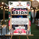 50th Birthday Welcome Sign