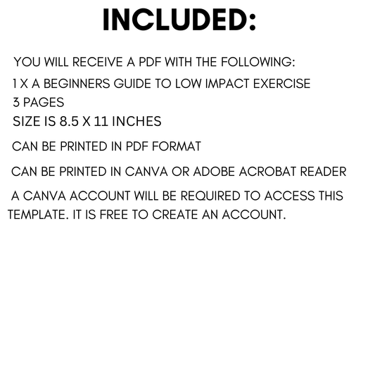 A Beginner's Guide To Low Impact Exercise