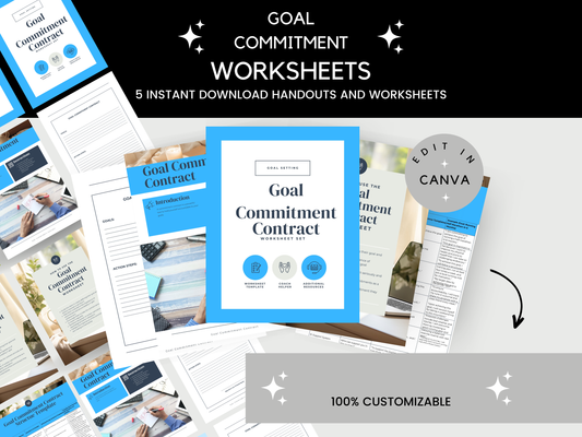 Goal Commitment Contract Worksheets