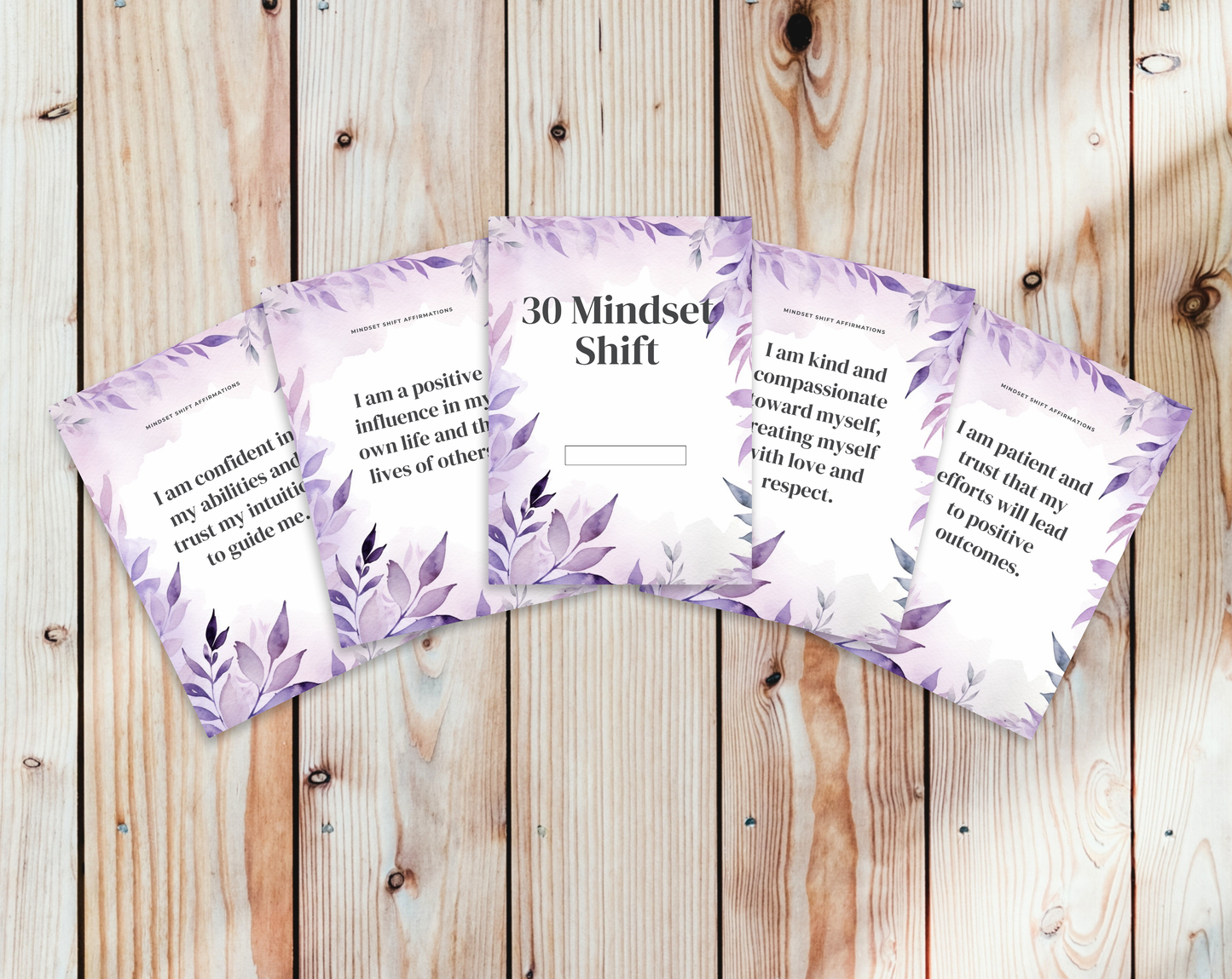 Mindset Shift Affirmation Cards