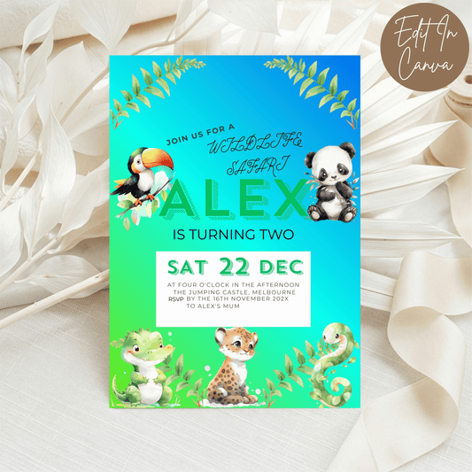 2nd Birthday Invitation