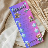 2nd Birthday Menu Female
