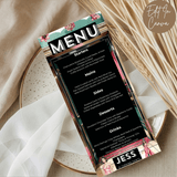 30th Birthday Menu Female
