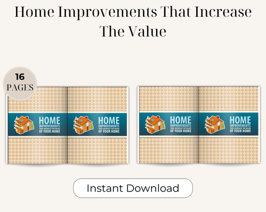 Home Improvements That Increase The Value