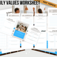 Family Values Worksheet