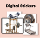 Workout Digital Sticker Sheets