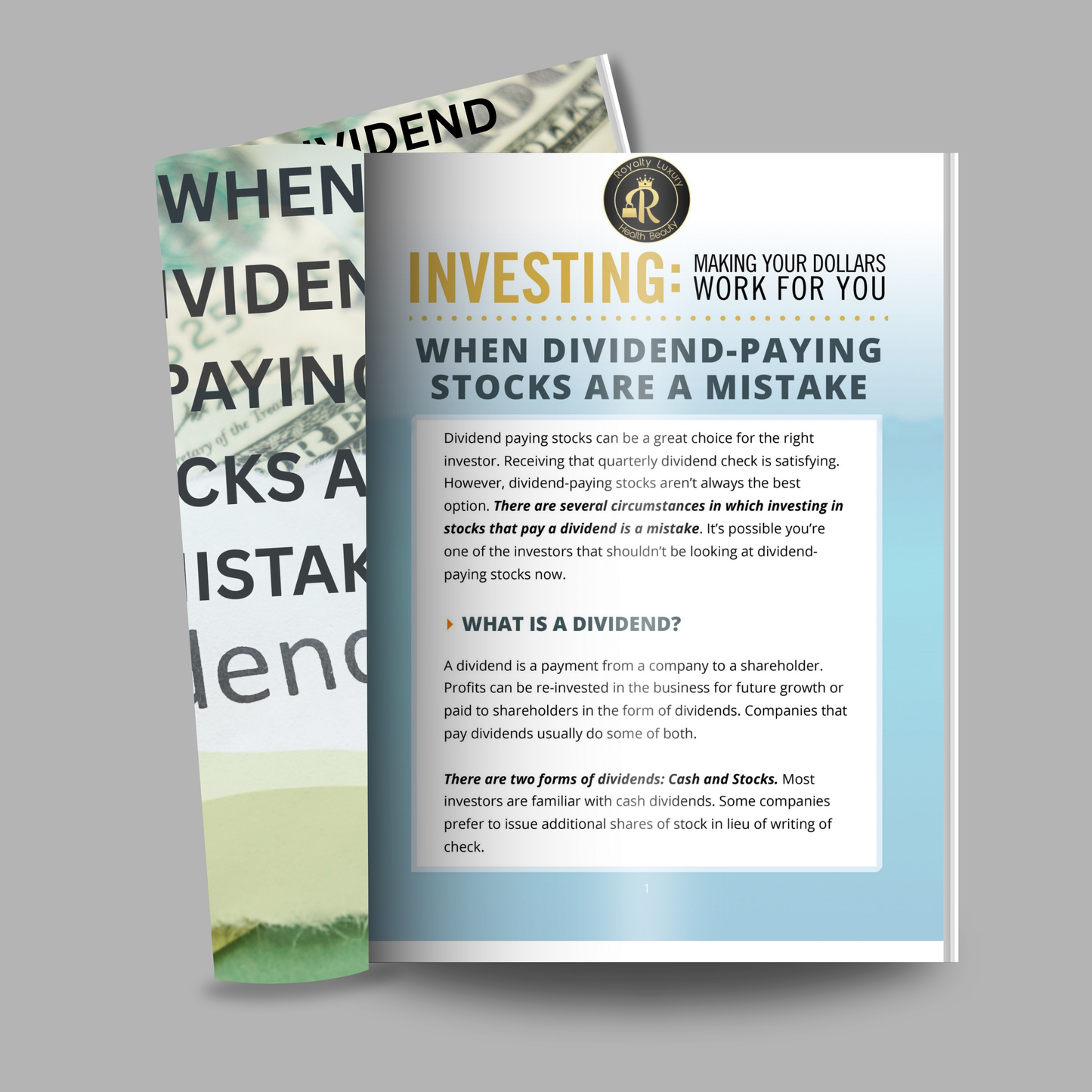 Investing Making Your Dollars Work For You