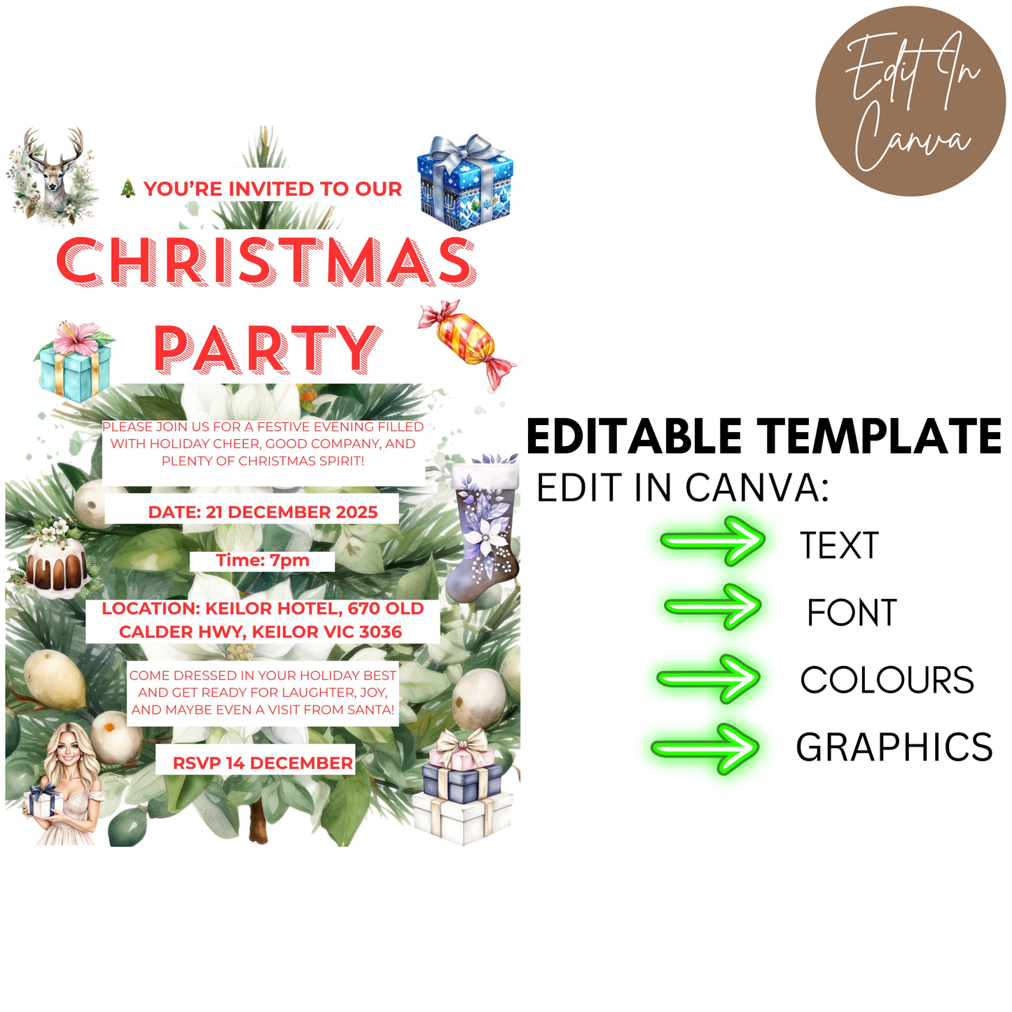 Christmas Party Invitation