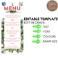 Christmas Party Menu