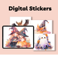 Halloween Digital Stickers