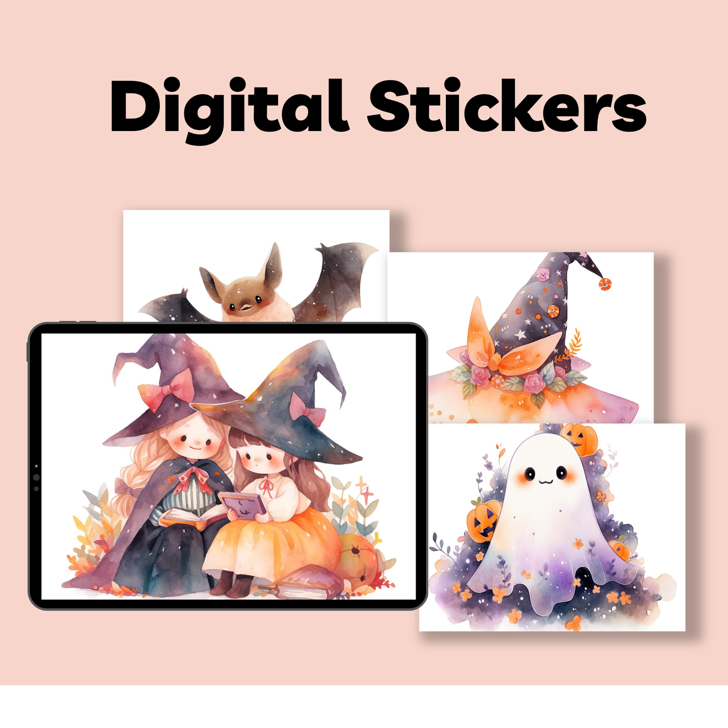 Halloween Digital Stickers