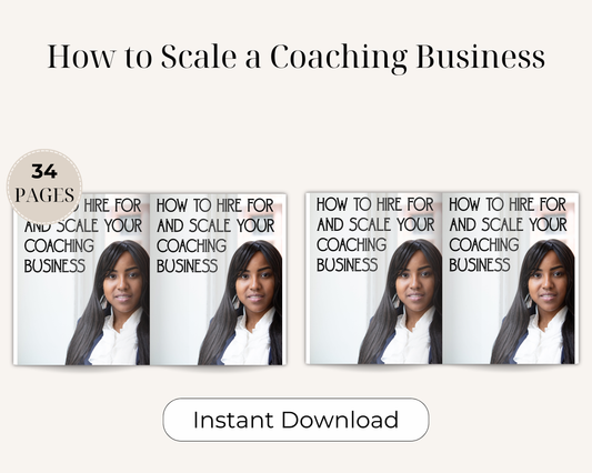 How to Scale a Coaching Business