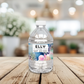 4th Birthday Water Bottle Label