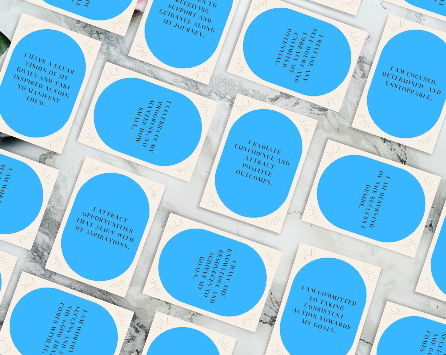 28 Goal Getter Affirmation Cards