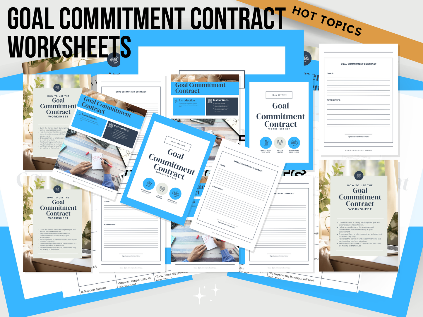 Goal Commitment Contract Worksheets