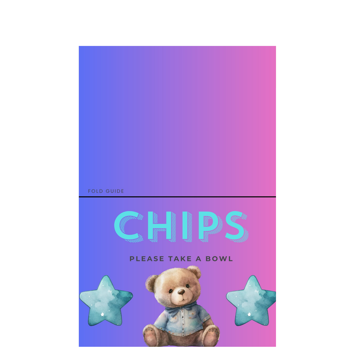 2nd Birthday Girl Food Labels