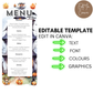 Halloween Menu