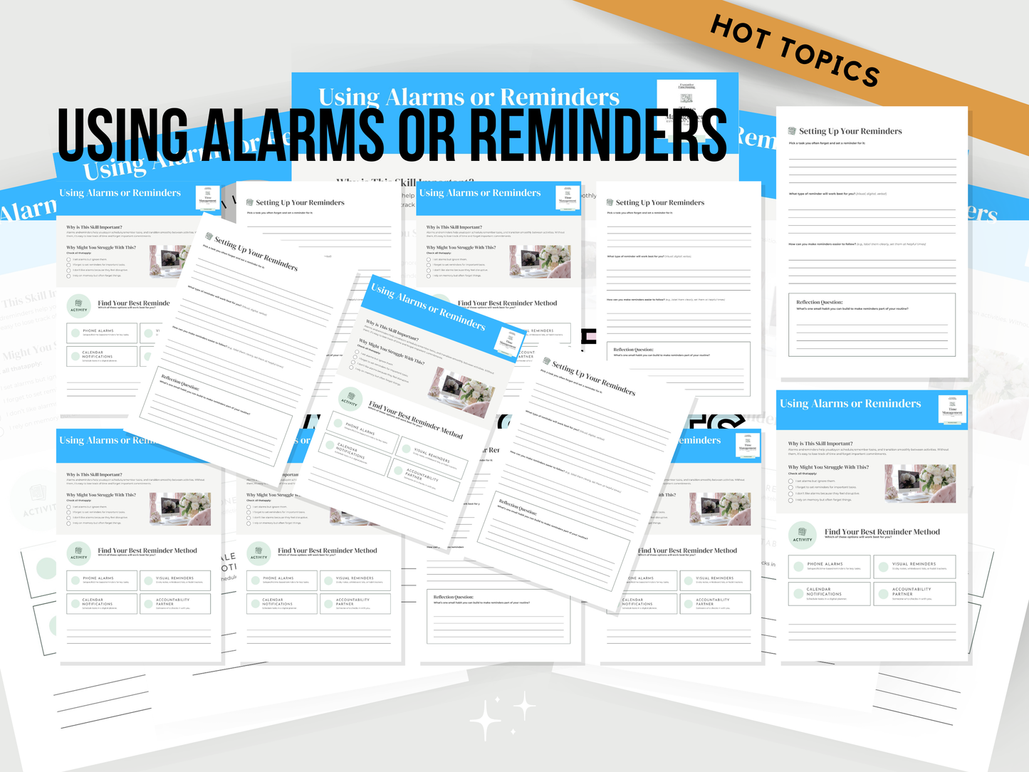 Using Alarms or Reminders