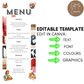 Thanksgiving Menu