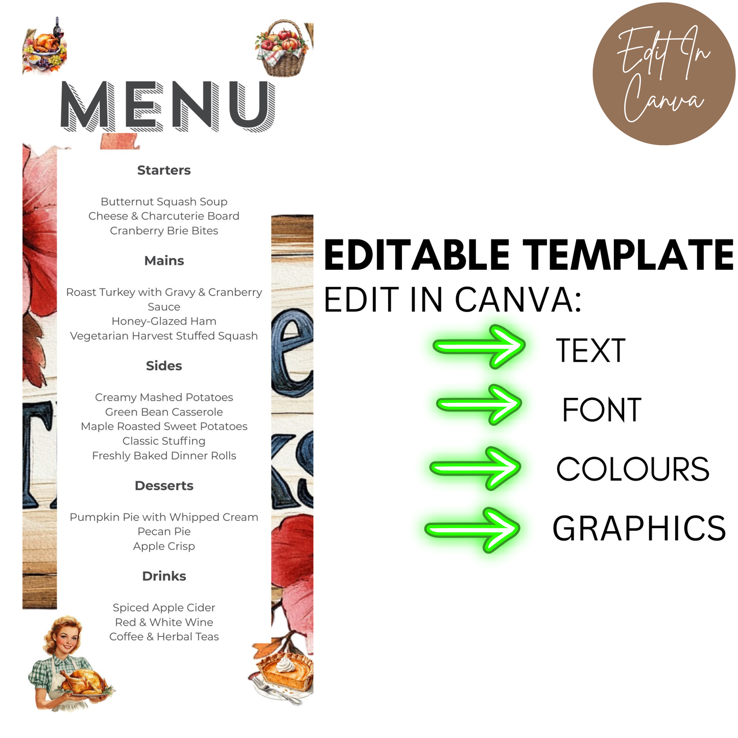 Thanksgiving Menu