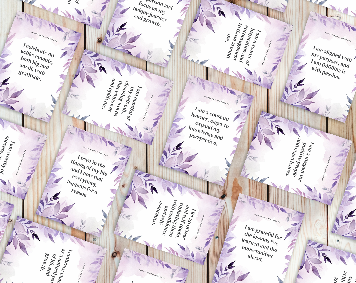 Mindset Shift Affirmation Cards