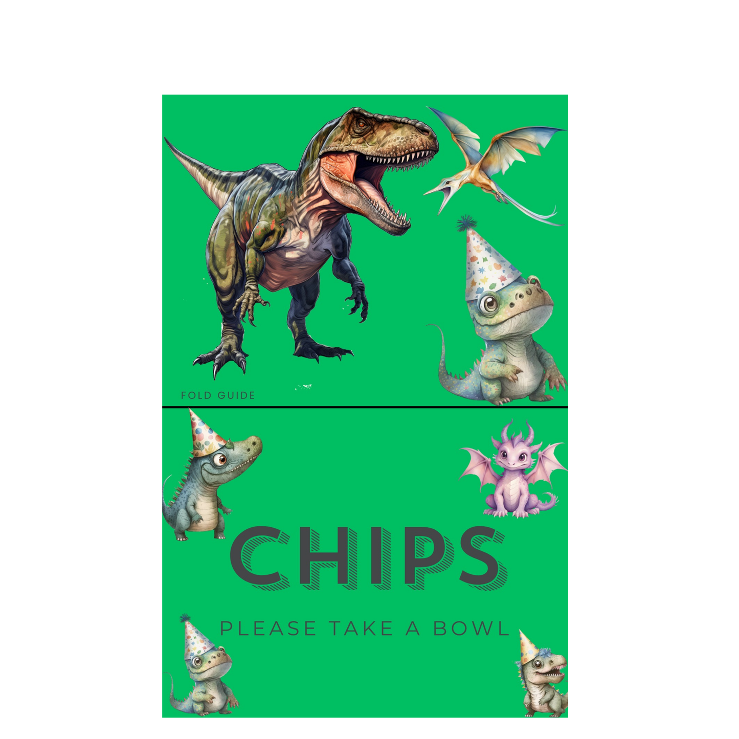 8th Birthday Food Labels