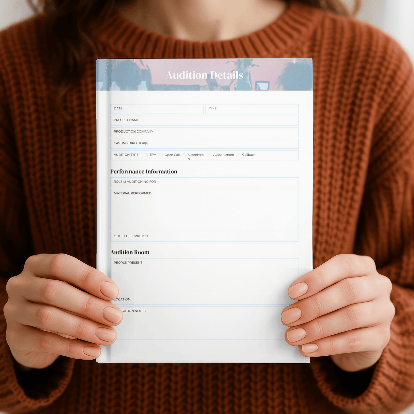 Complete Audition Journal