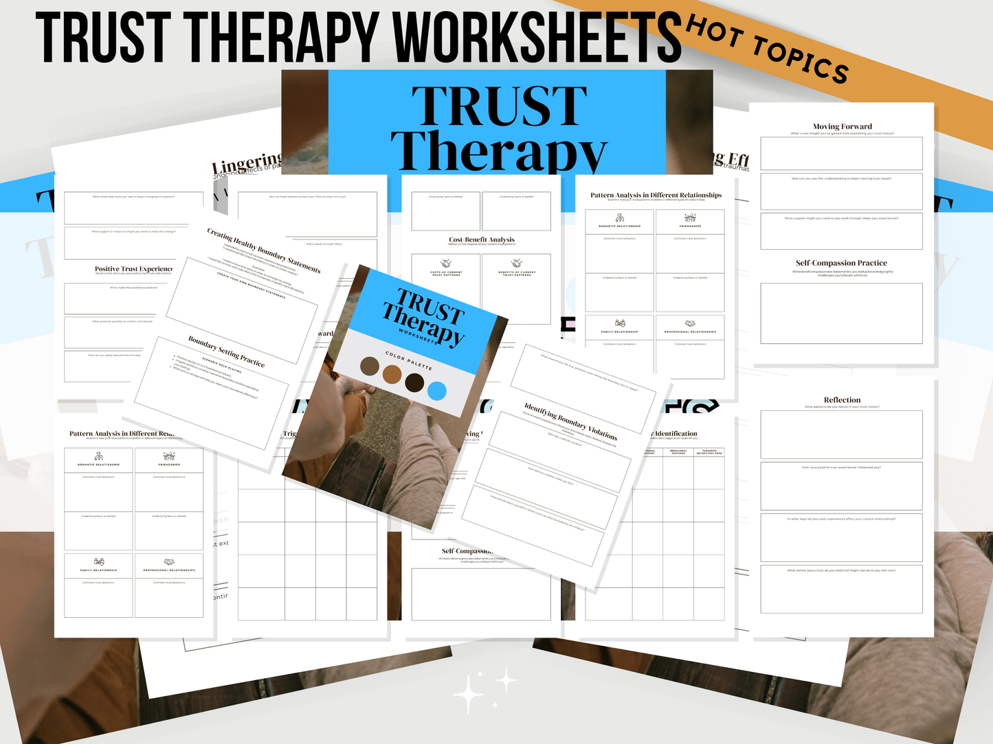 Trust Therapy Worksheets