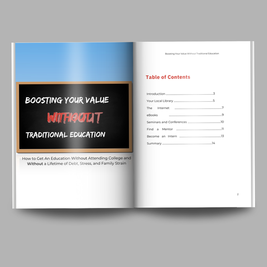 Boosting Your Value Without Traditional Education