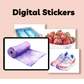 Health Kick Digital Sticker Sheets