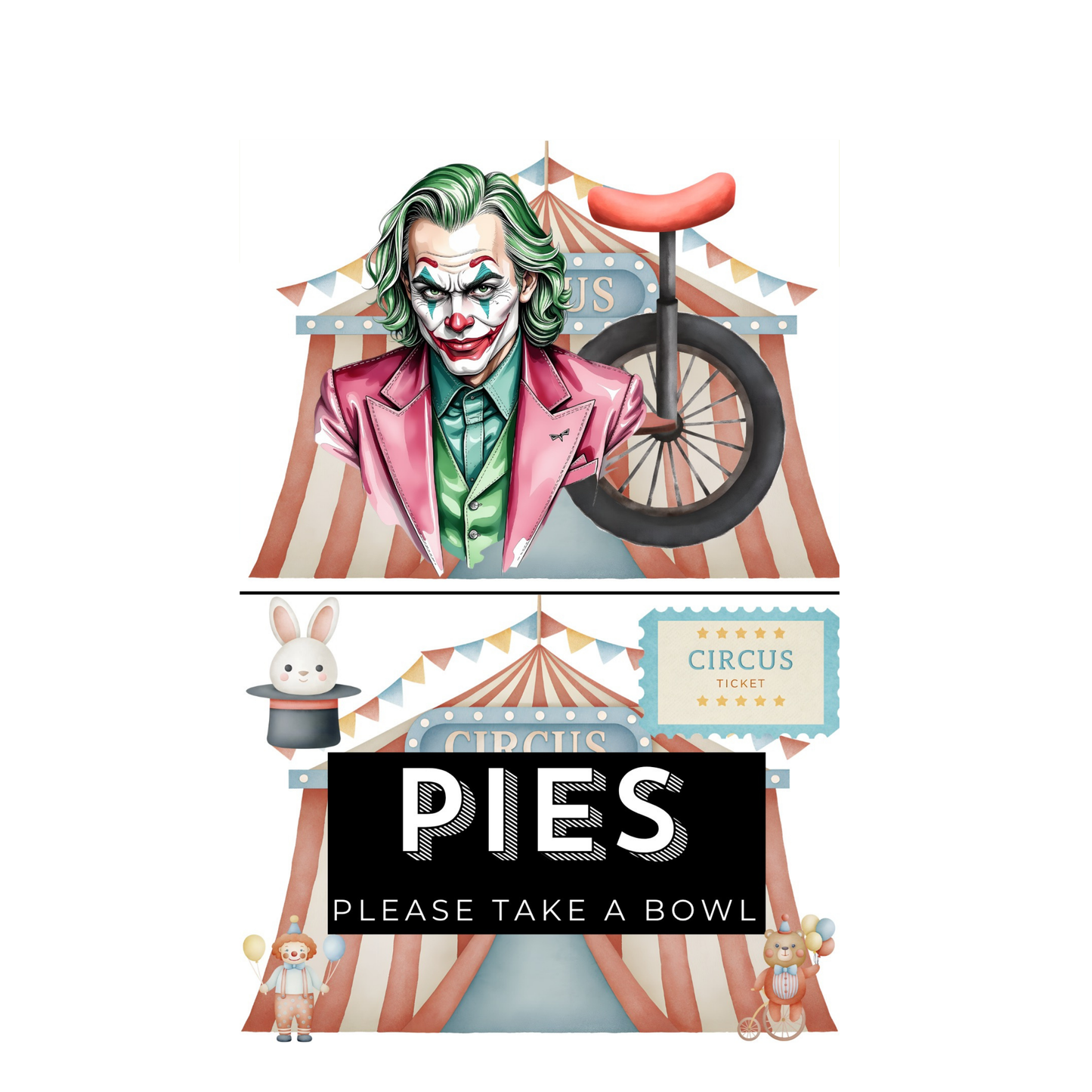40th Birthday Man Food Labels