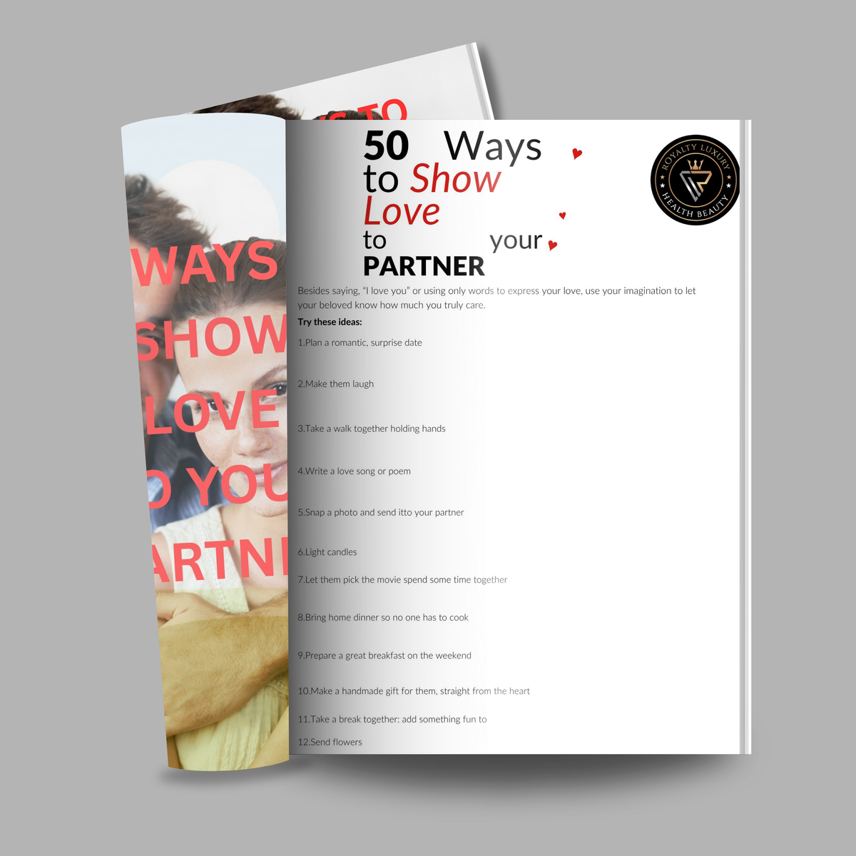 Fifty Ways To Show Love To Your Partner