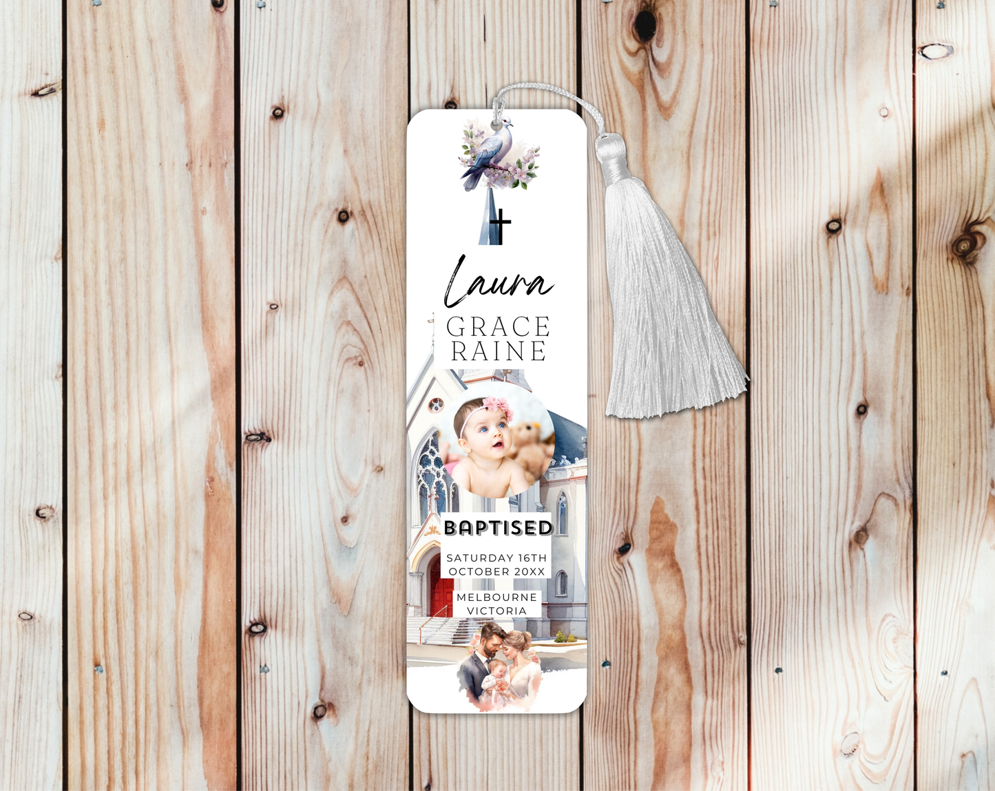 Baptism Bookmarks