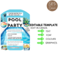Pool Party Invitation