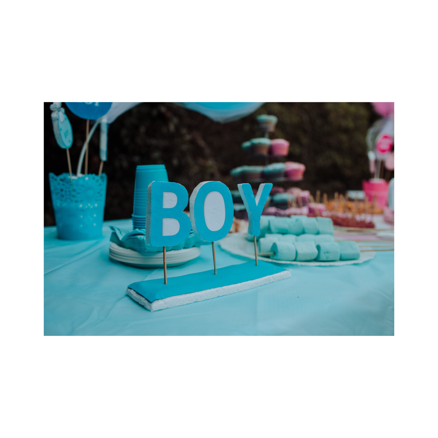 Ice Cream Gender Reveal Party
