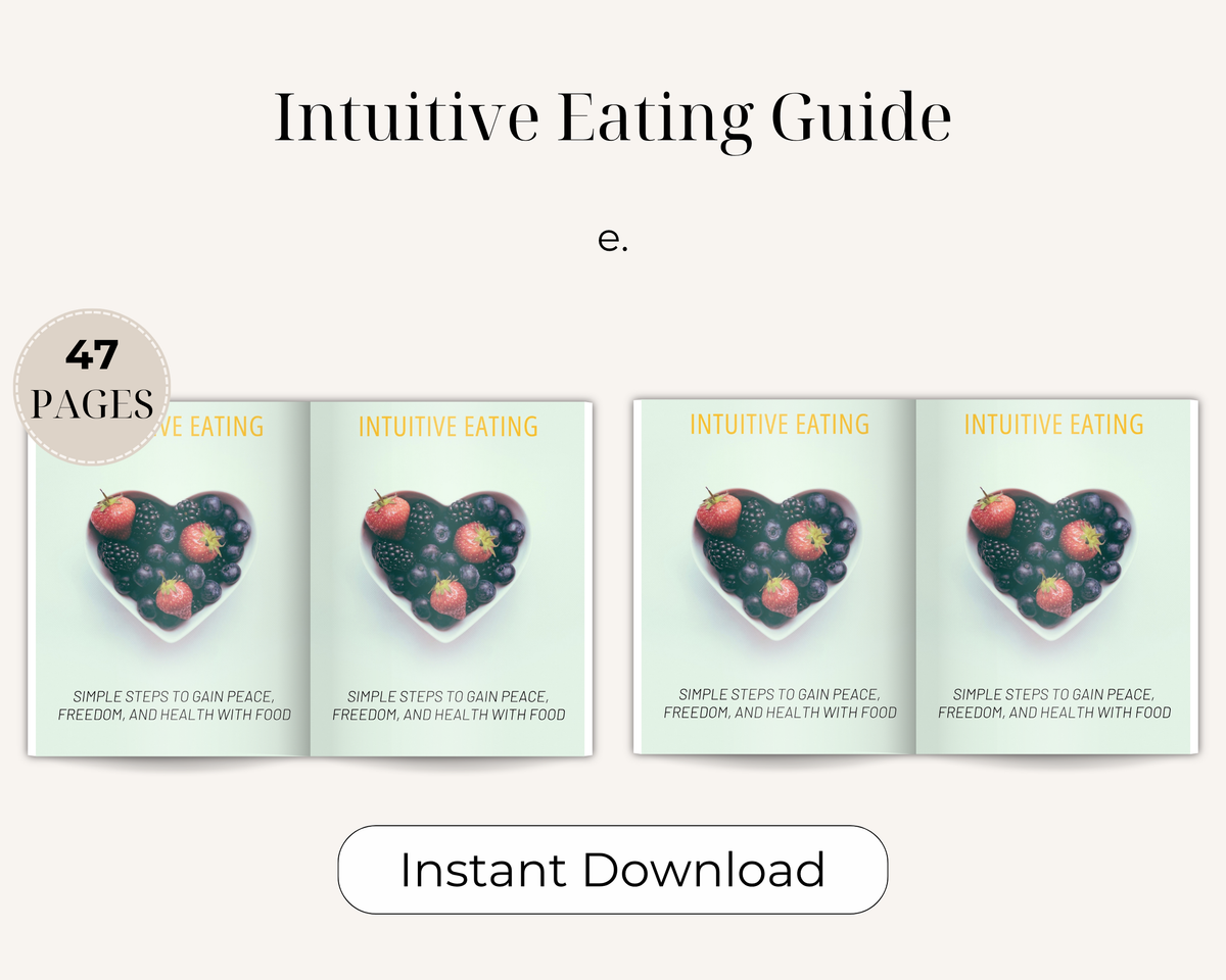 Intuitive Eating Guide