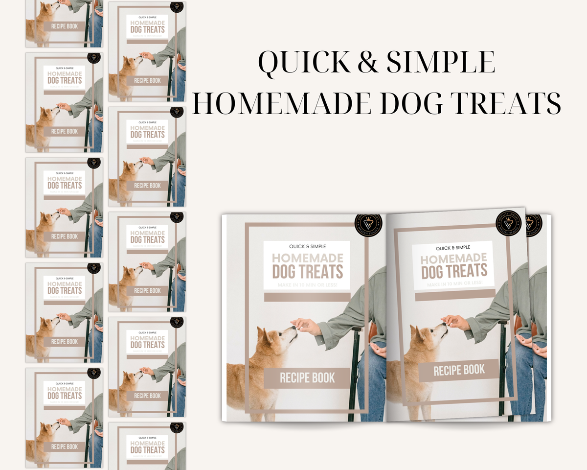 Homemade Dog Treats Recipe Book
