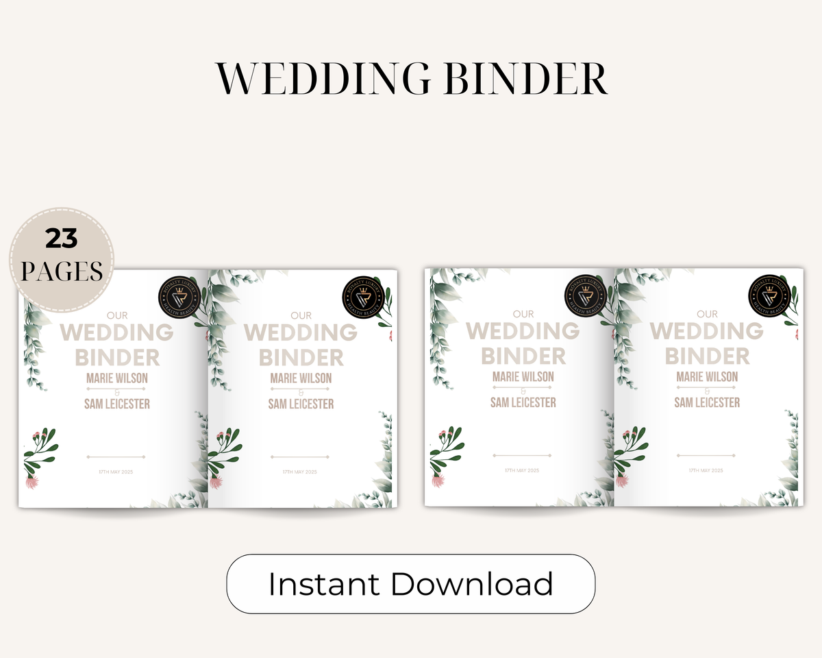 Wedding Binder