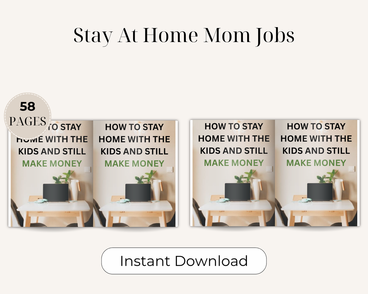 Stay At Home Mom Jobs