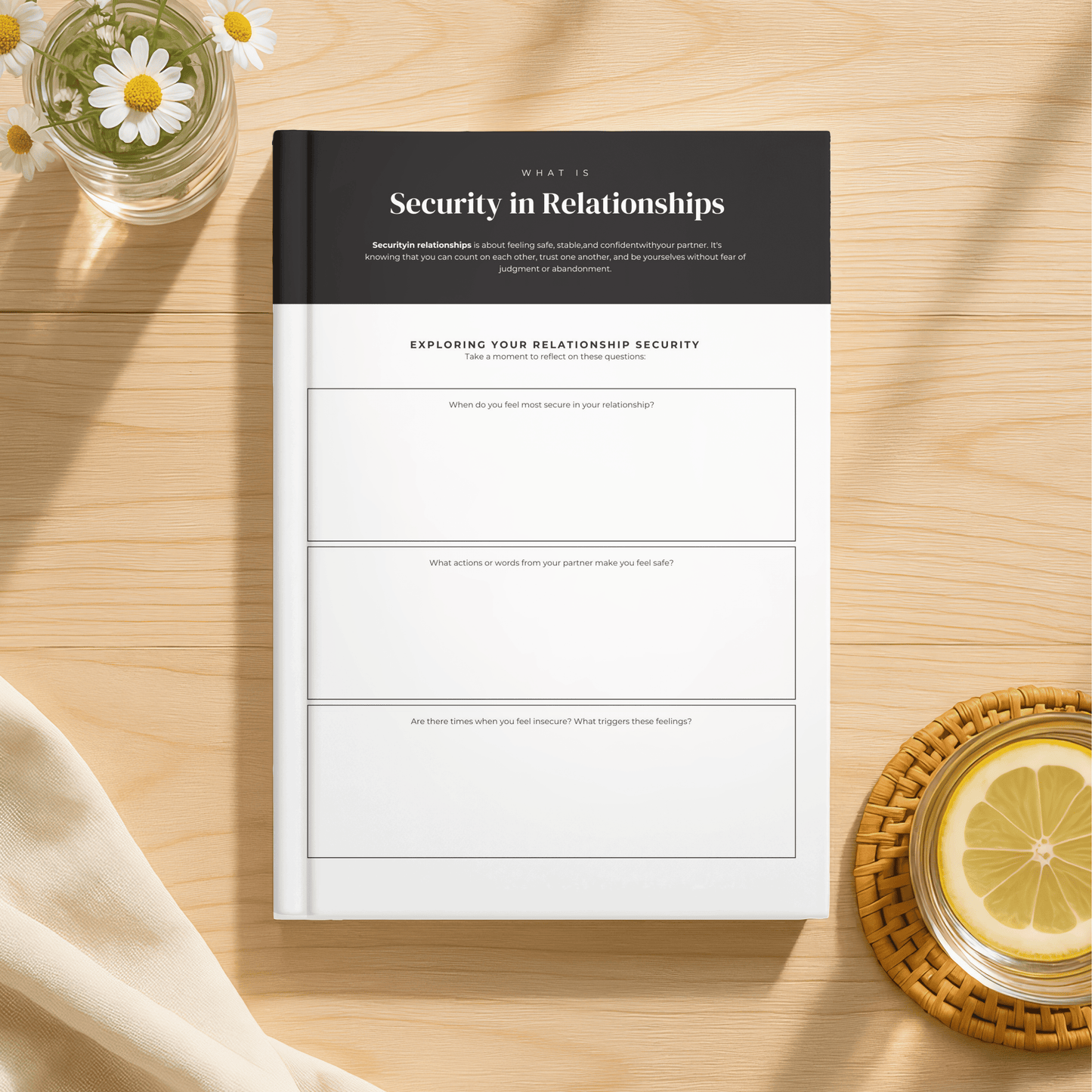 Relationship Anxiety Journal