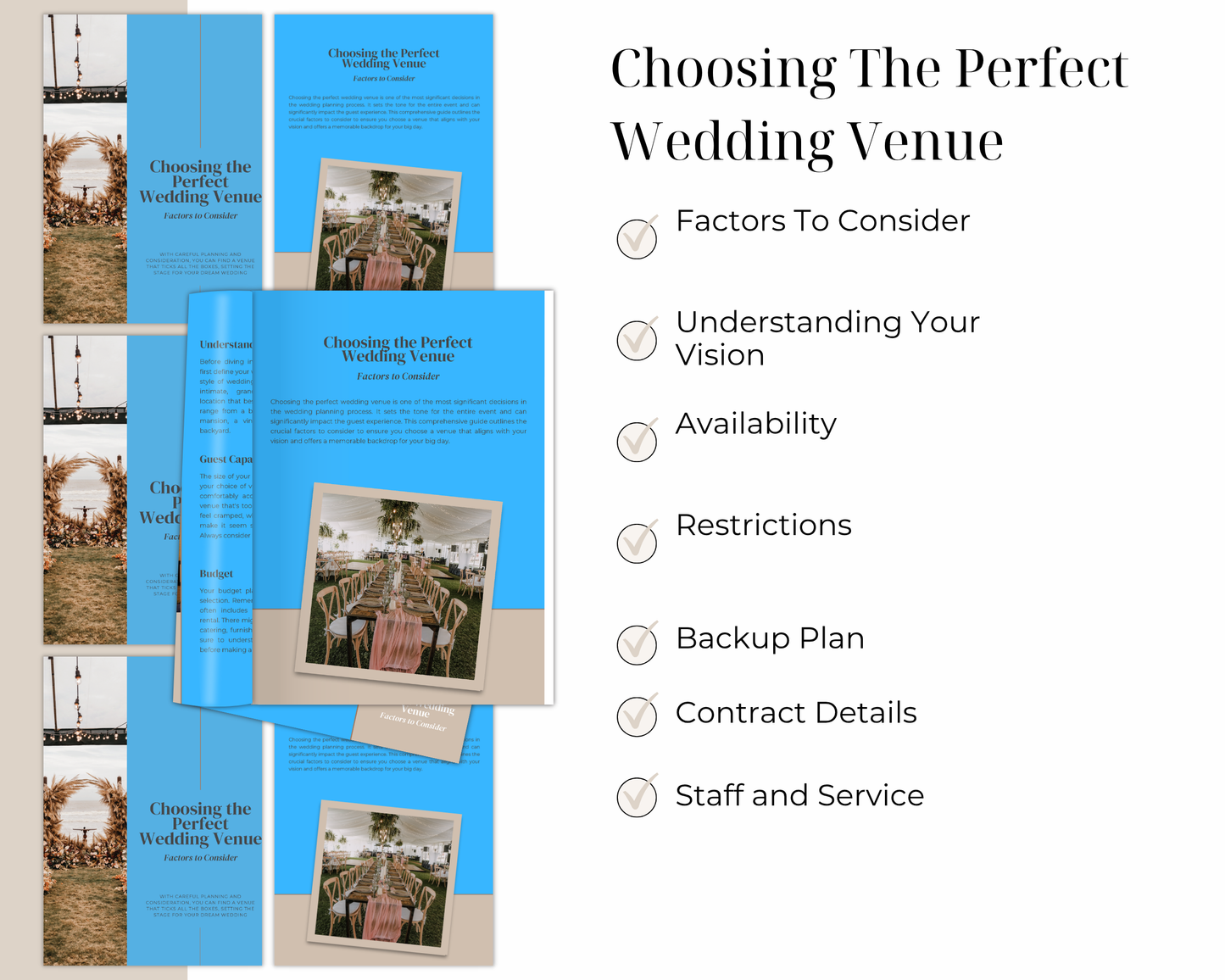 Choosing The Perfect Wedding Venue