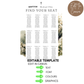 Baptism Seating Chart Male