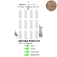 Baptism Seating Chart