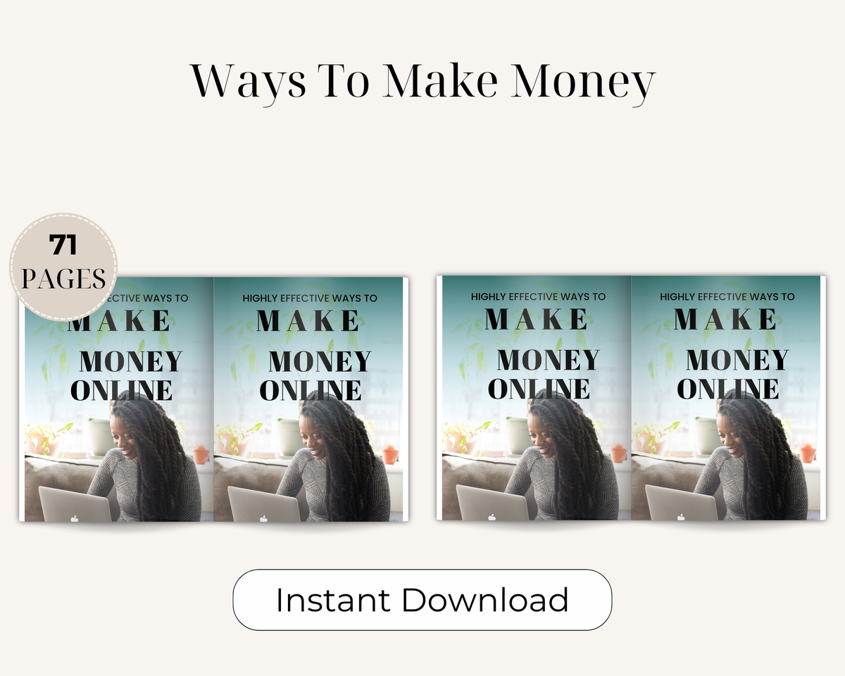 Ways To Make Money