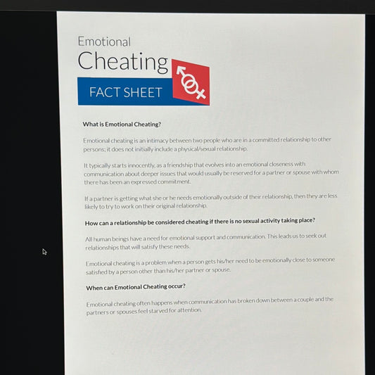 Emotional Cheating Fact Sheet