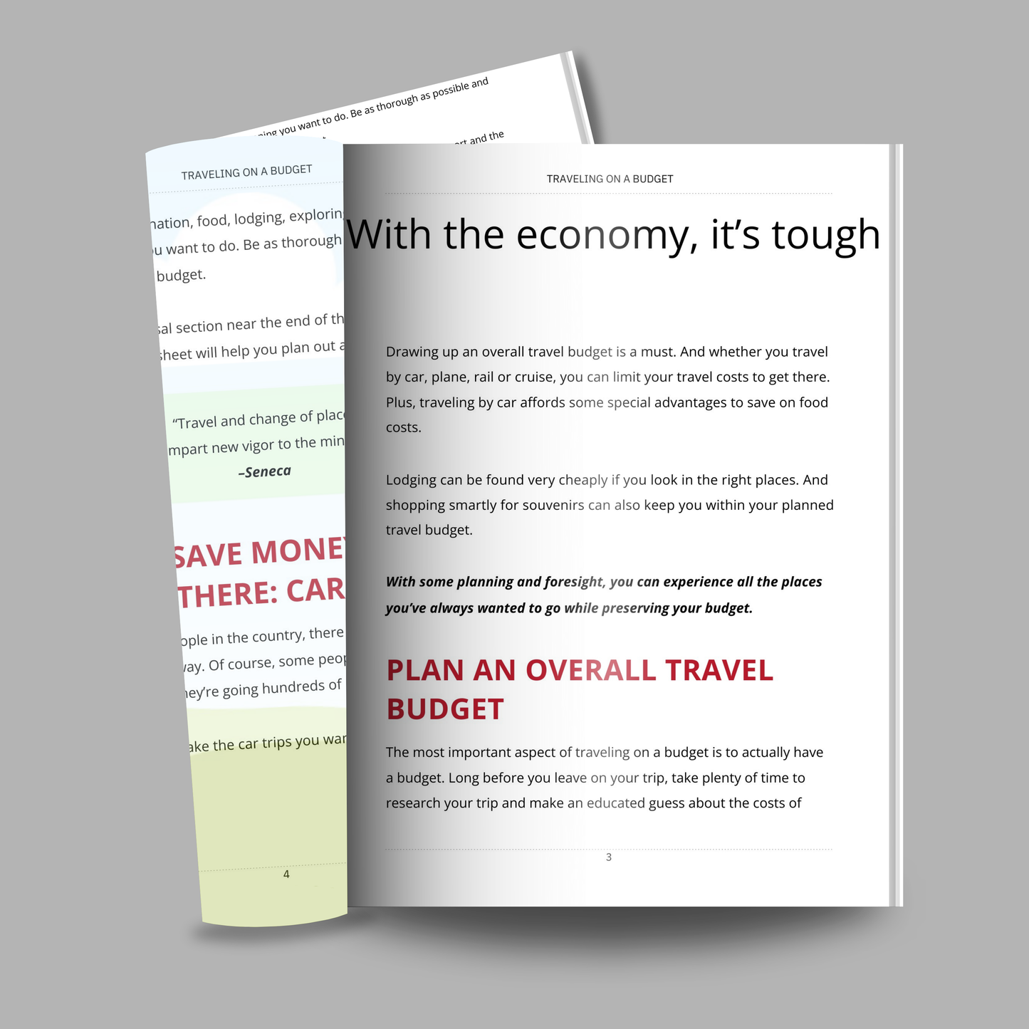 Travelling On A Budget Ebook