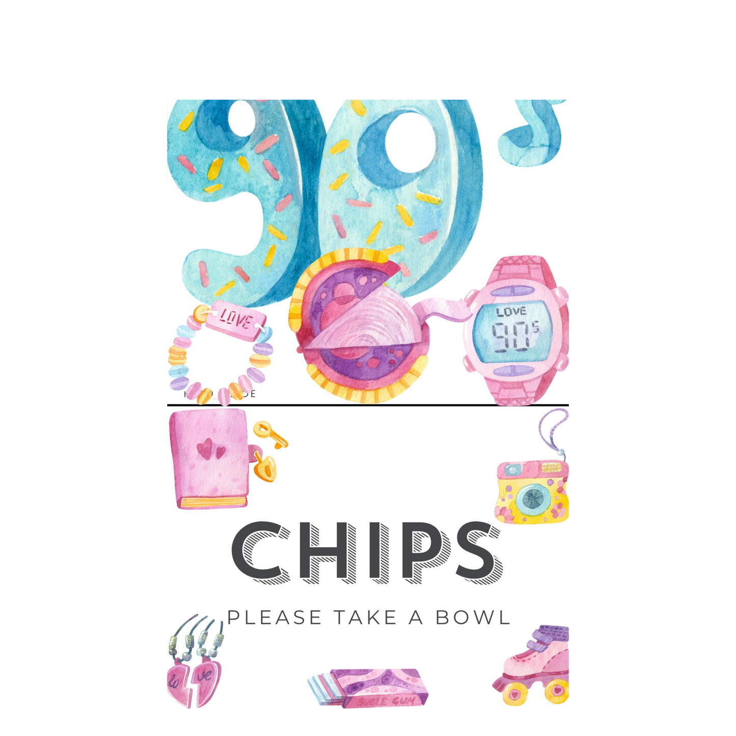 14th Birthday Food Labels
