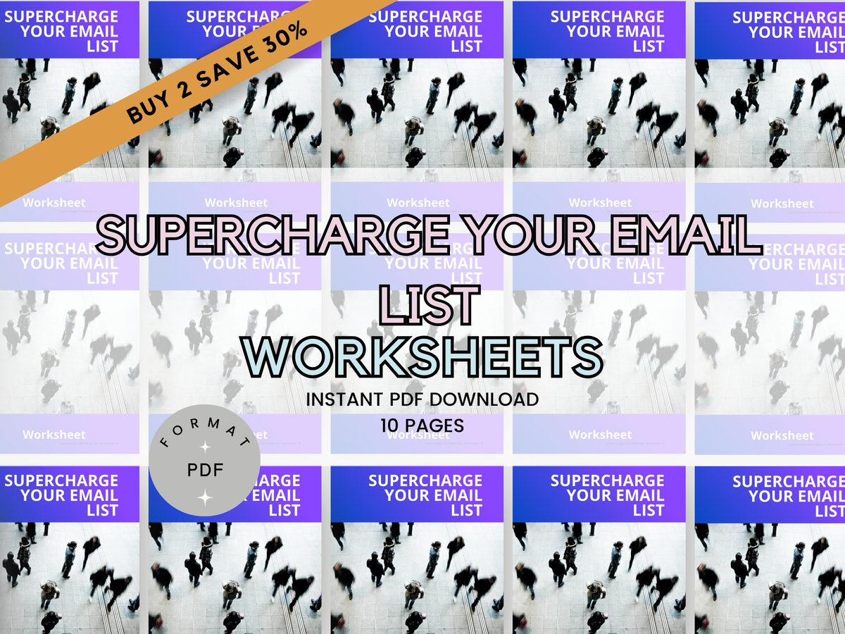 Email Marketing Worksheet