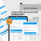 Coaching Evaluation Template